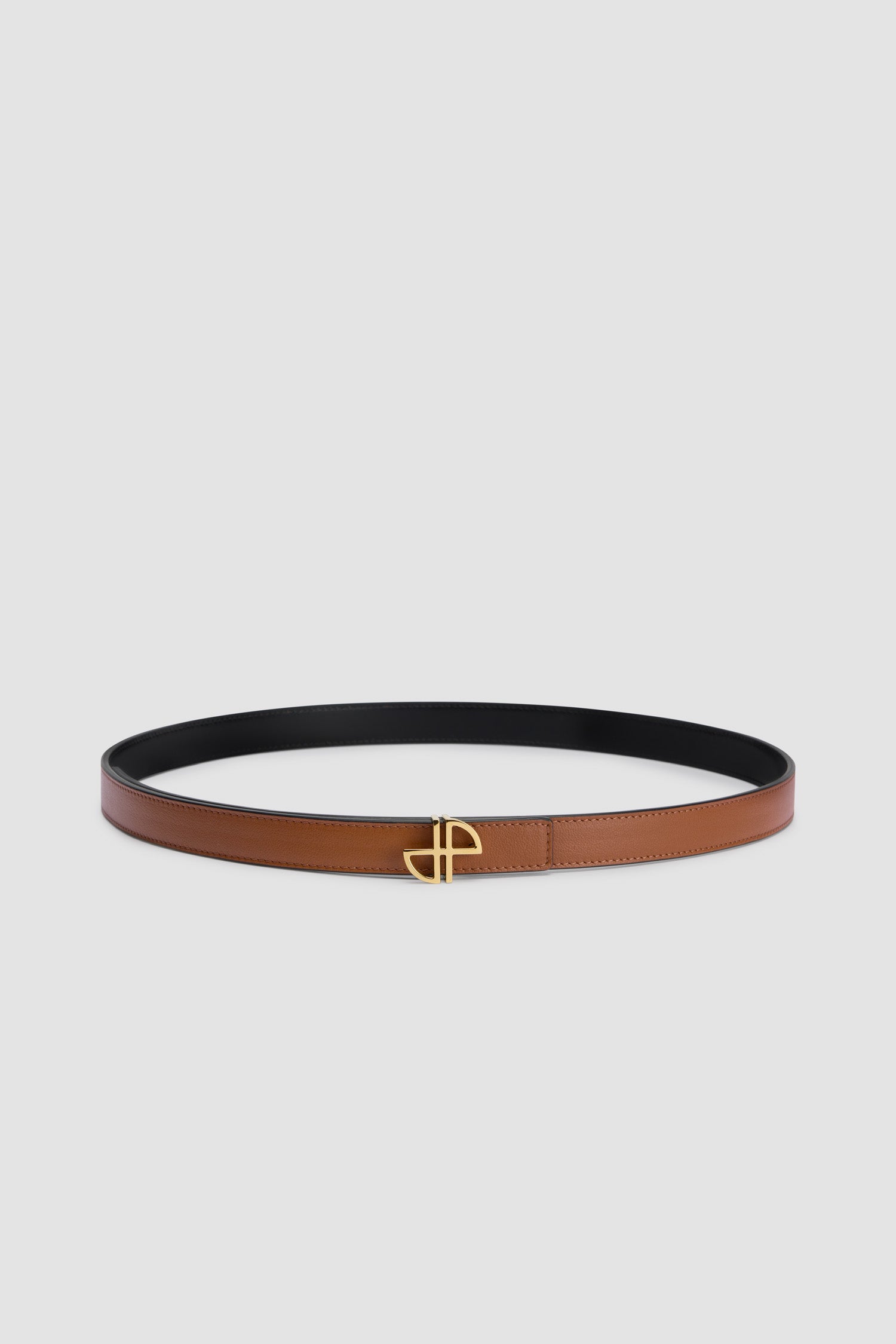 Patou H24BE0025002911B ceinture cuir fine bicolore S M L