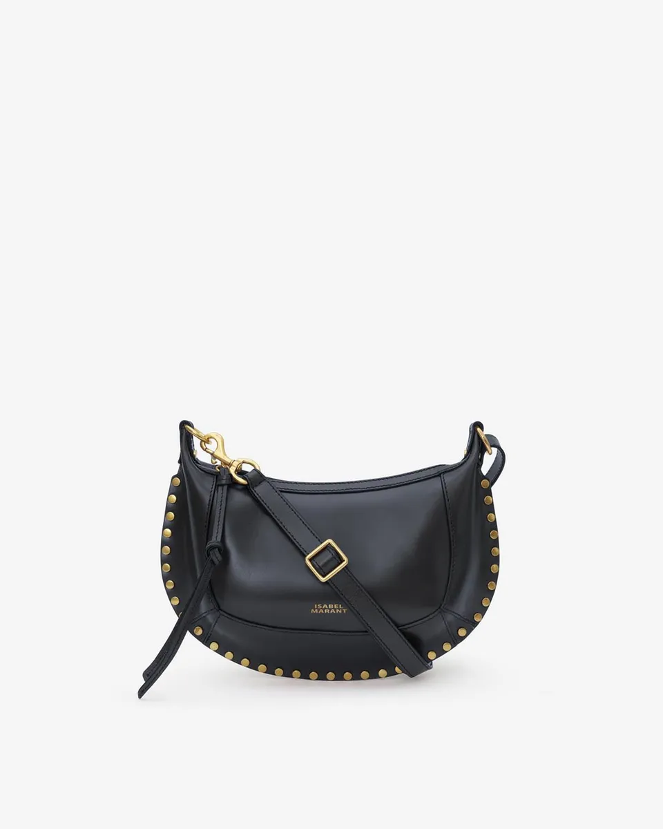 Isabel Marant Oskan Moon PP0003FA sac cuir noir clouté