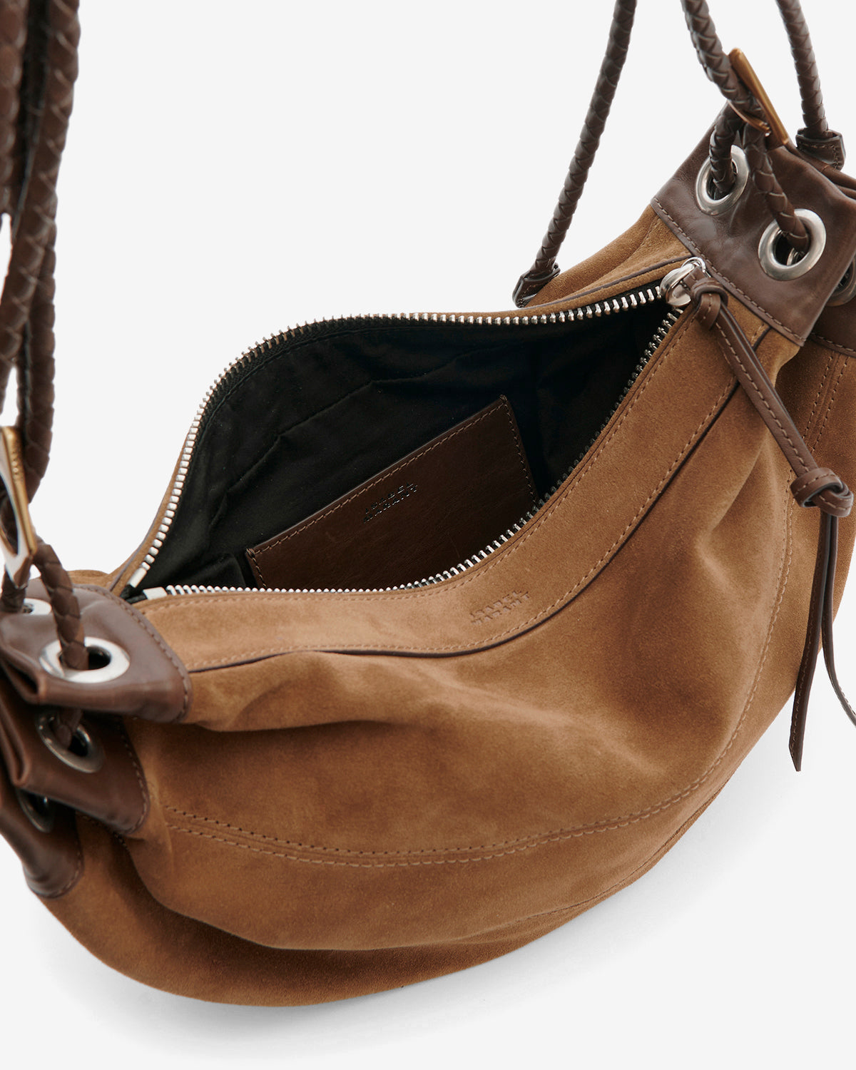Isabel Marant Maia PP0501FA-D2C09M sac velours taupe