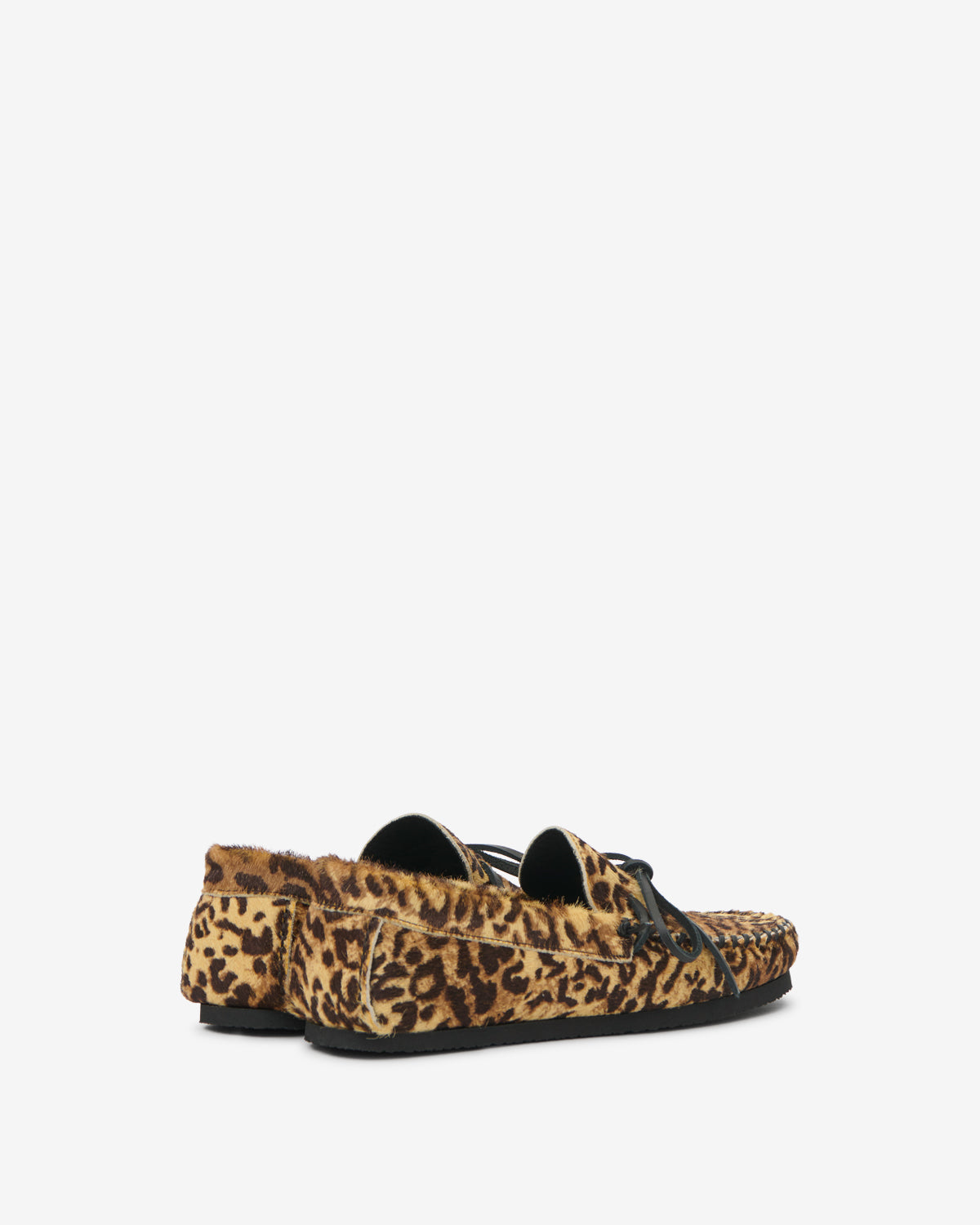 Isabel Marant Fitza MC0019FB mocassins cuir fauve zèbre