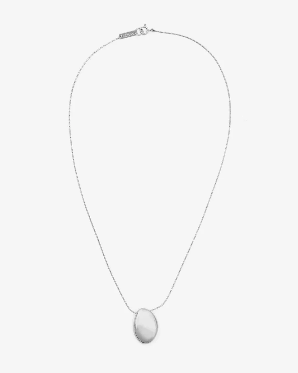 Isabel Marant Shiny Day collier argent perle