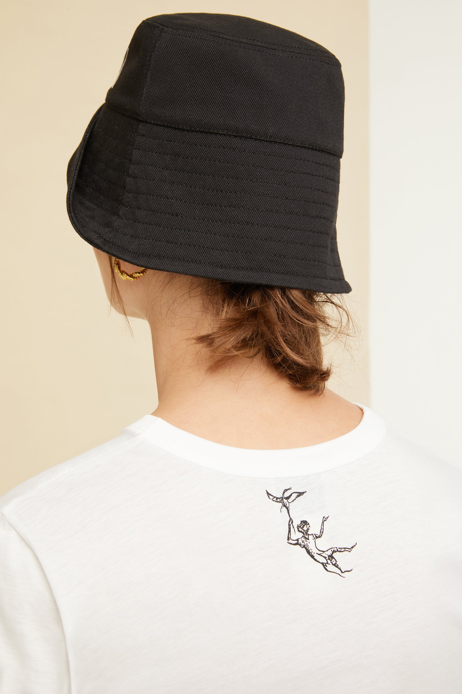 Patou Stories and Tales JE0449999001W t-shirt blanc coton bio