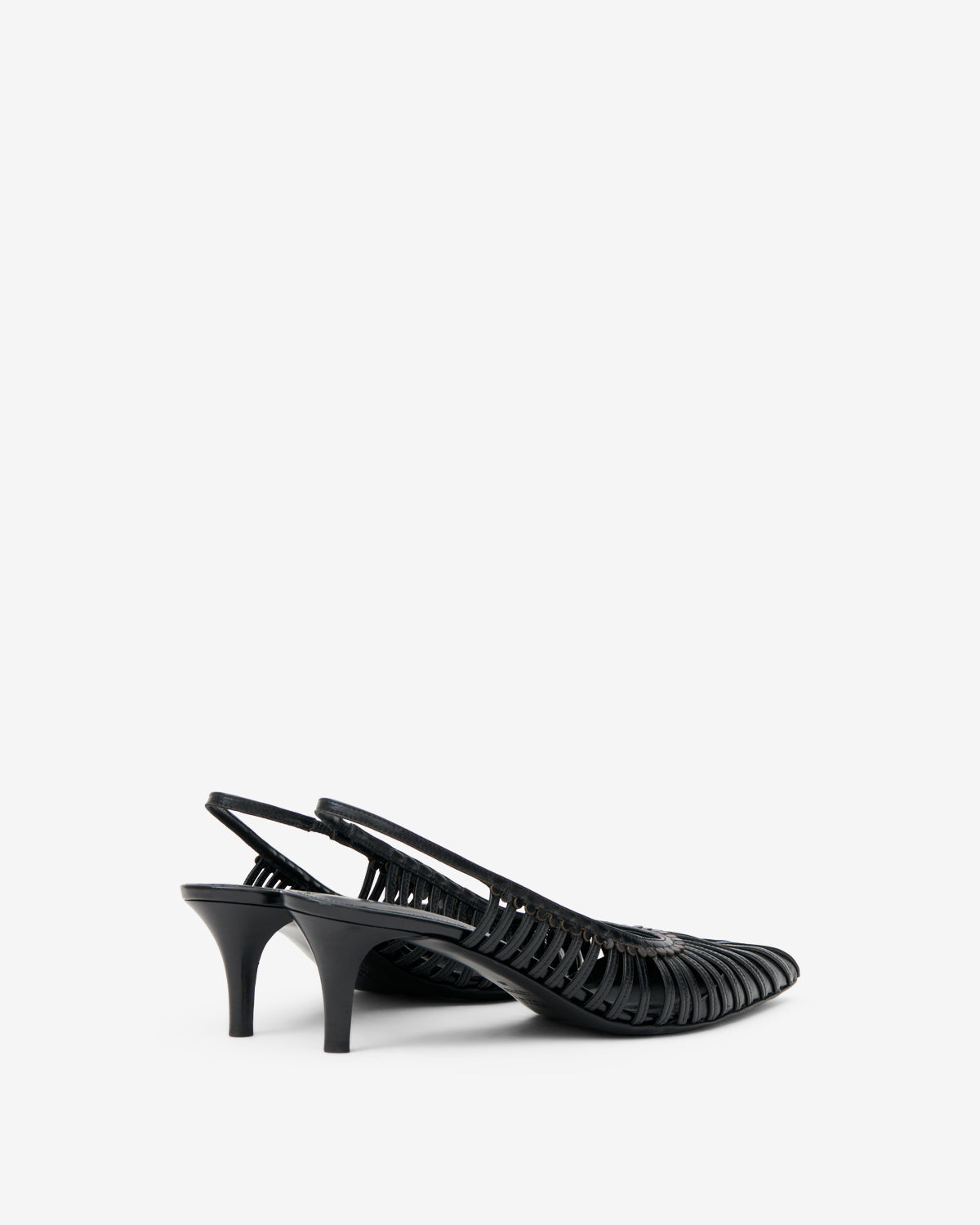Isabel Marant Pionee escarpins cuir noir pointu