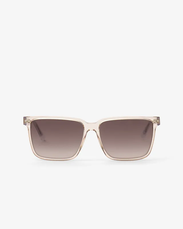 Isabel Marant Priya lunettes de soleil écaille rose marron