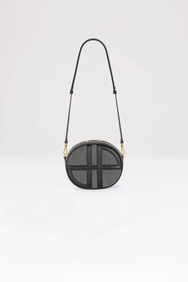 Patou BA005 sac JP denim coton bio anthracite