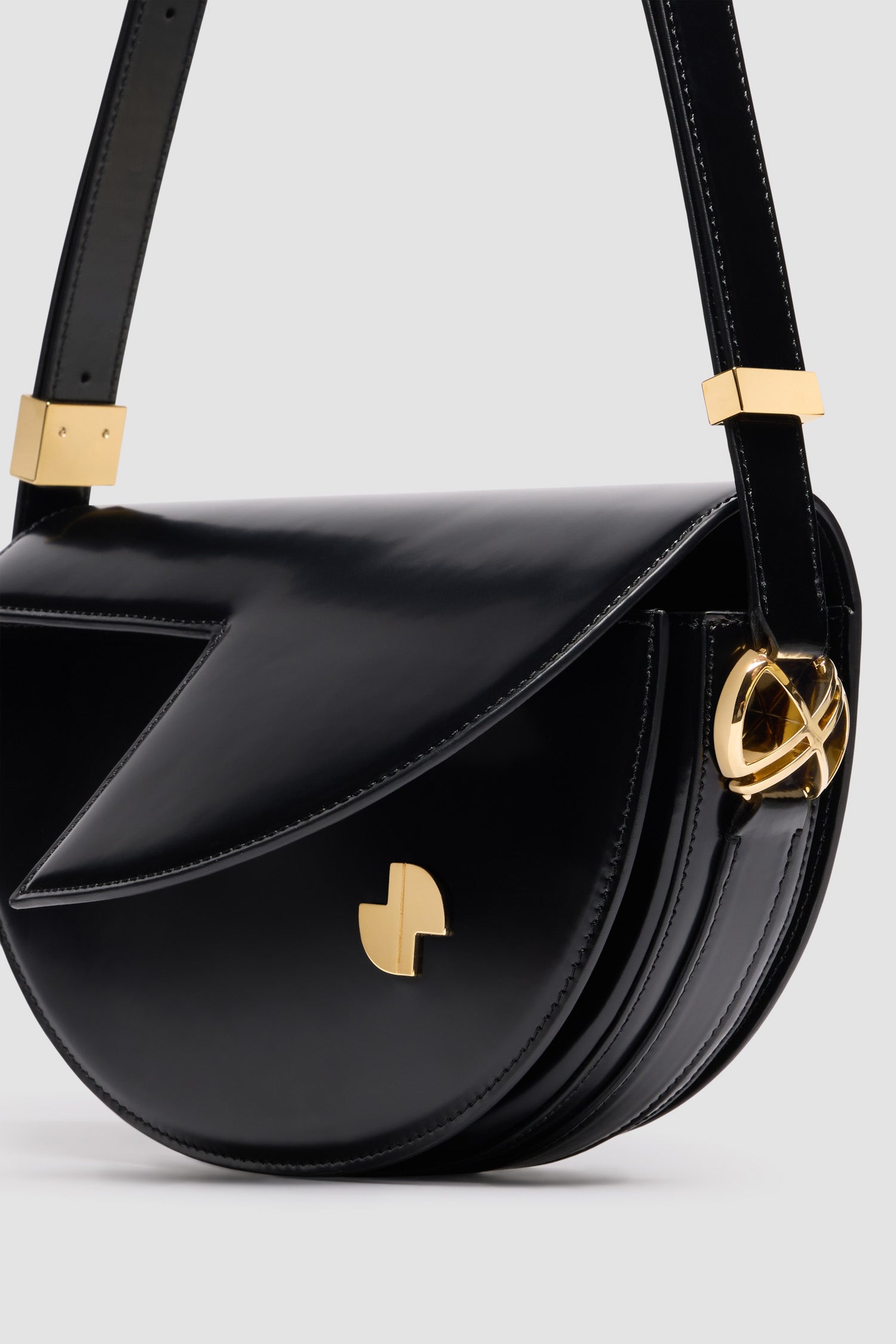 Patou Le Patou sac cuir noir 25 cm