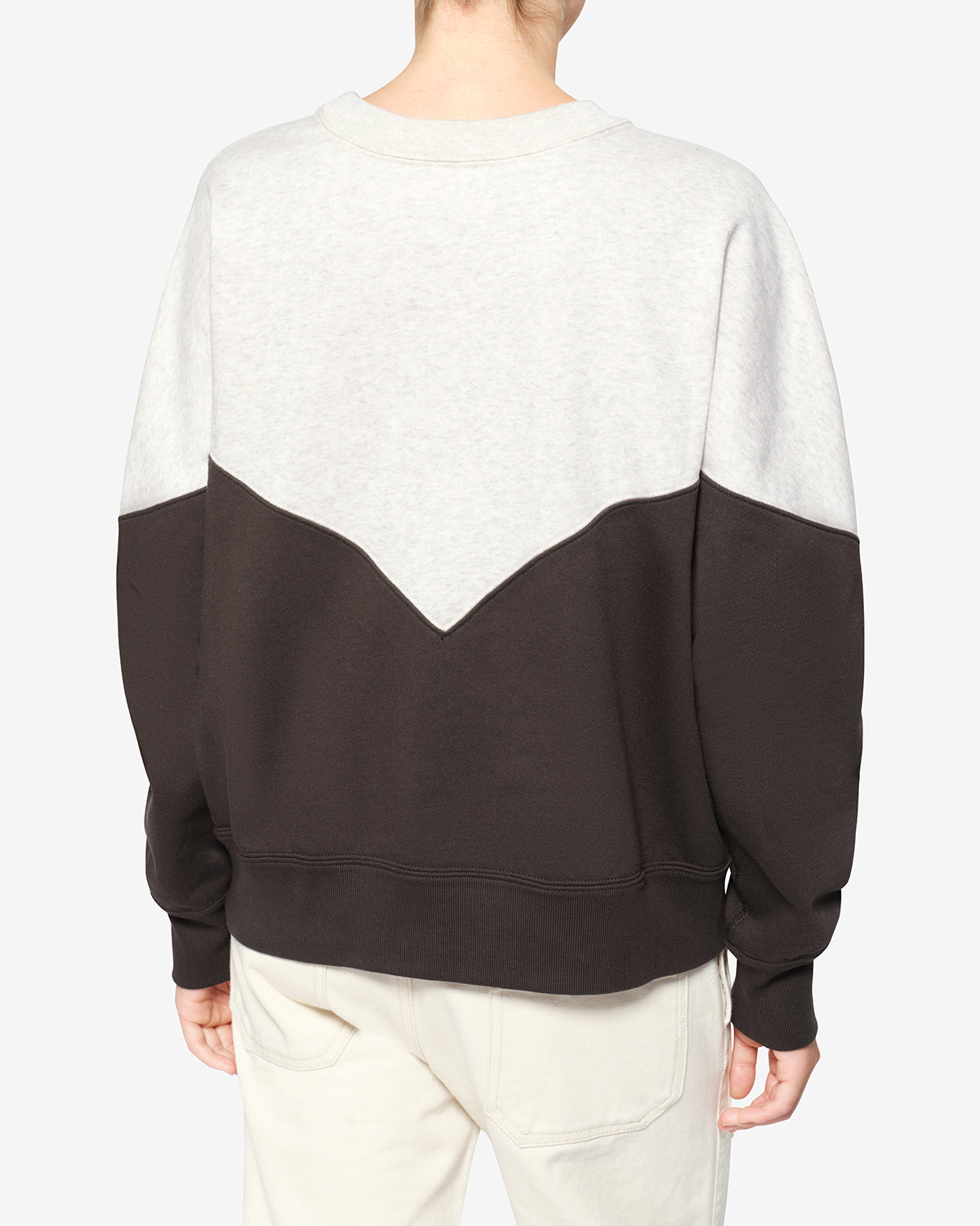 Isabel Marant Houston sweatshirt noir délavé coton