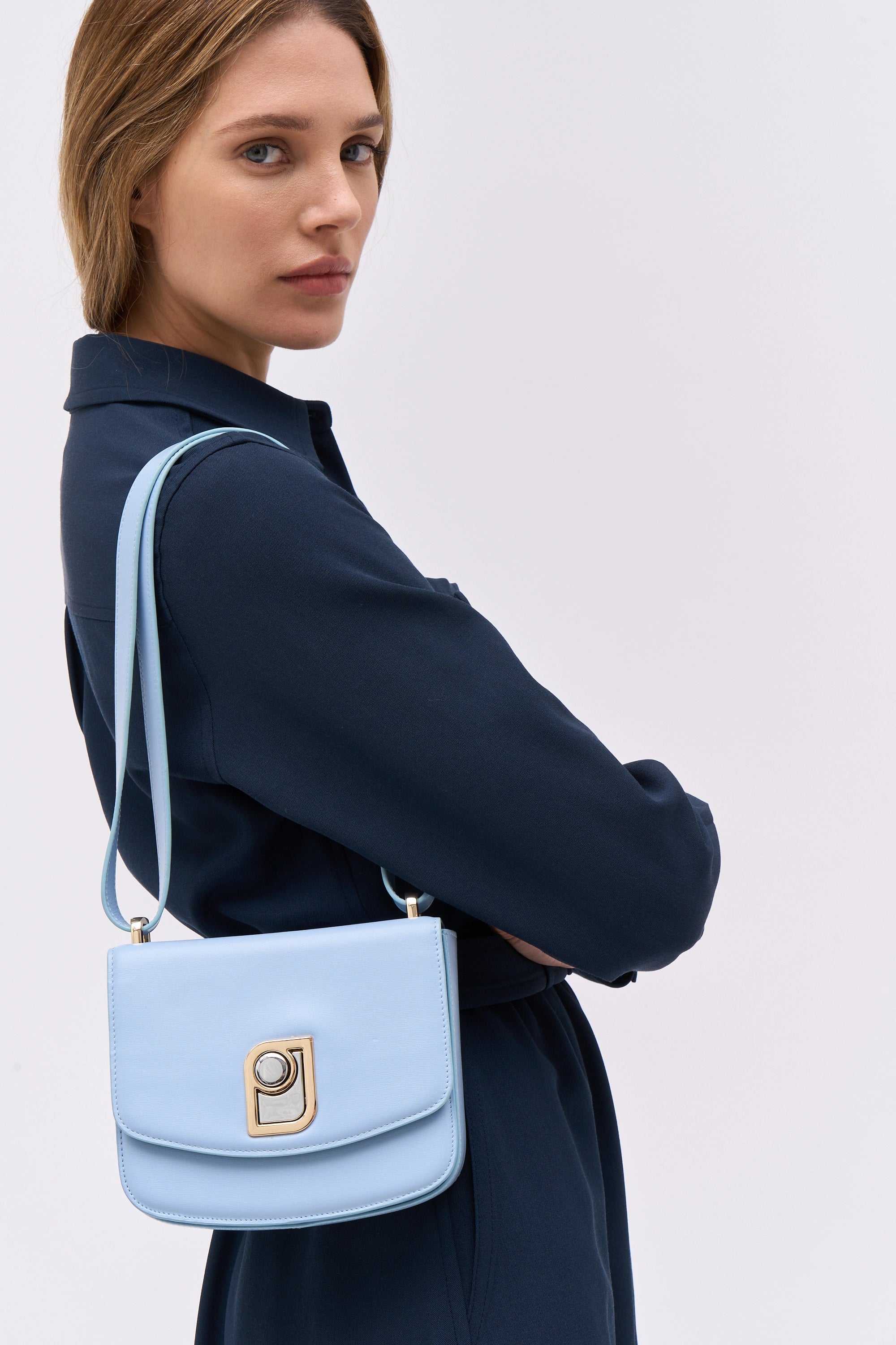Paul & Joe Sacs Jeanne petit sac cuir bleu TU