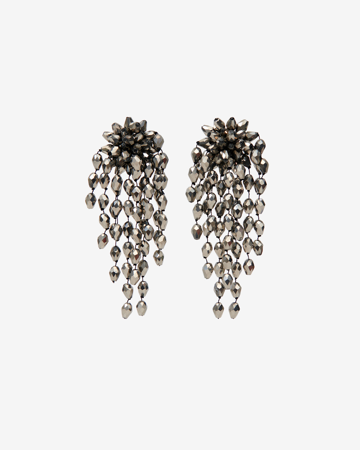 Isabel Marant Hanabi BL0174 Boucles anthracite-argenté