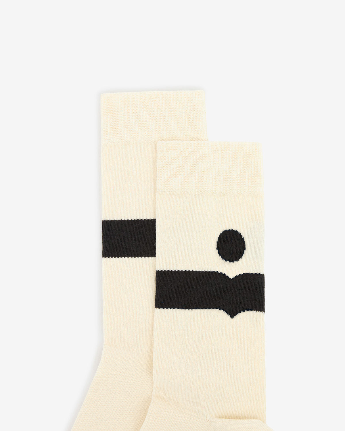 Isabel Marant Nesson chaussettes écru mi-longues