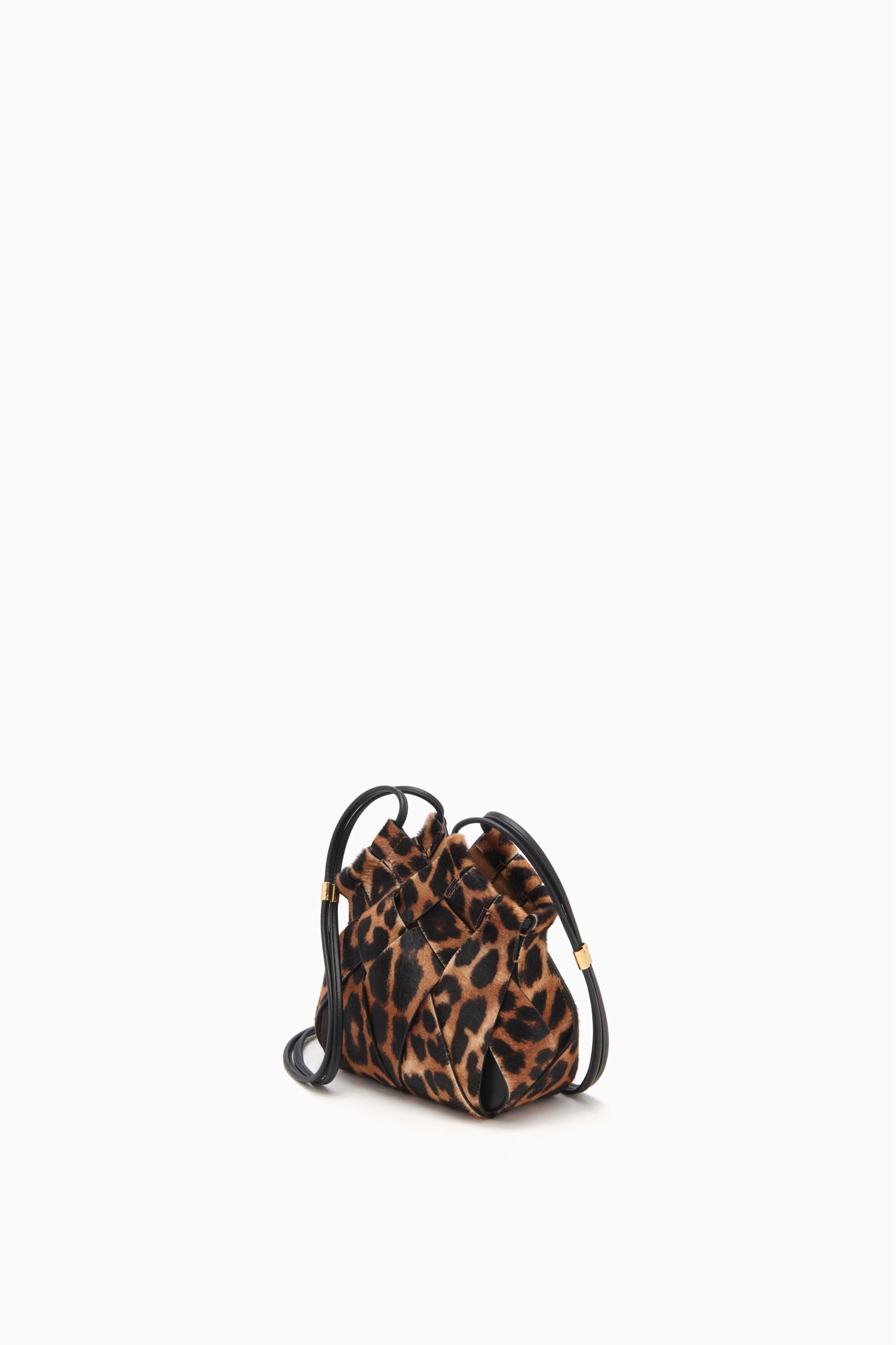 Ulla Johnson Charlotte FA261169 sac bandoulière Leopard tressé
