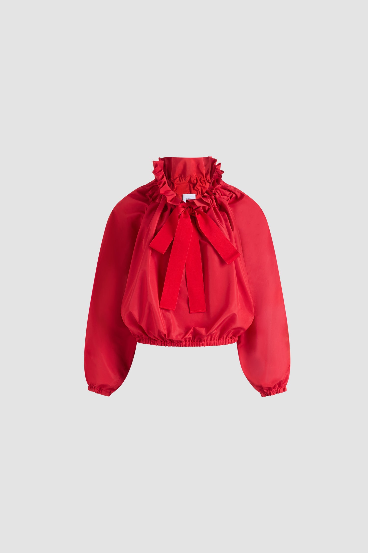 Patou La Patou TO017 blouse faille rouge