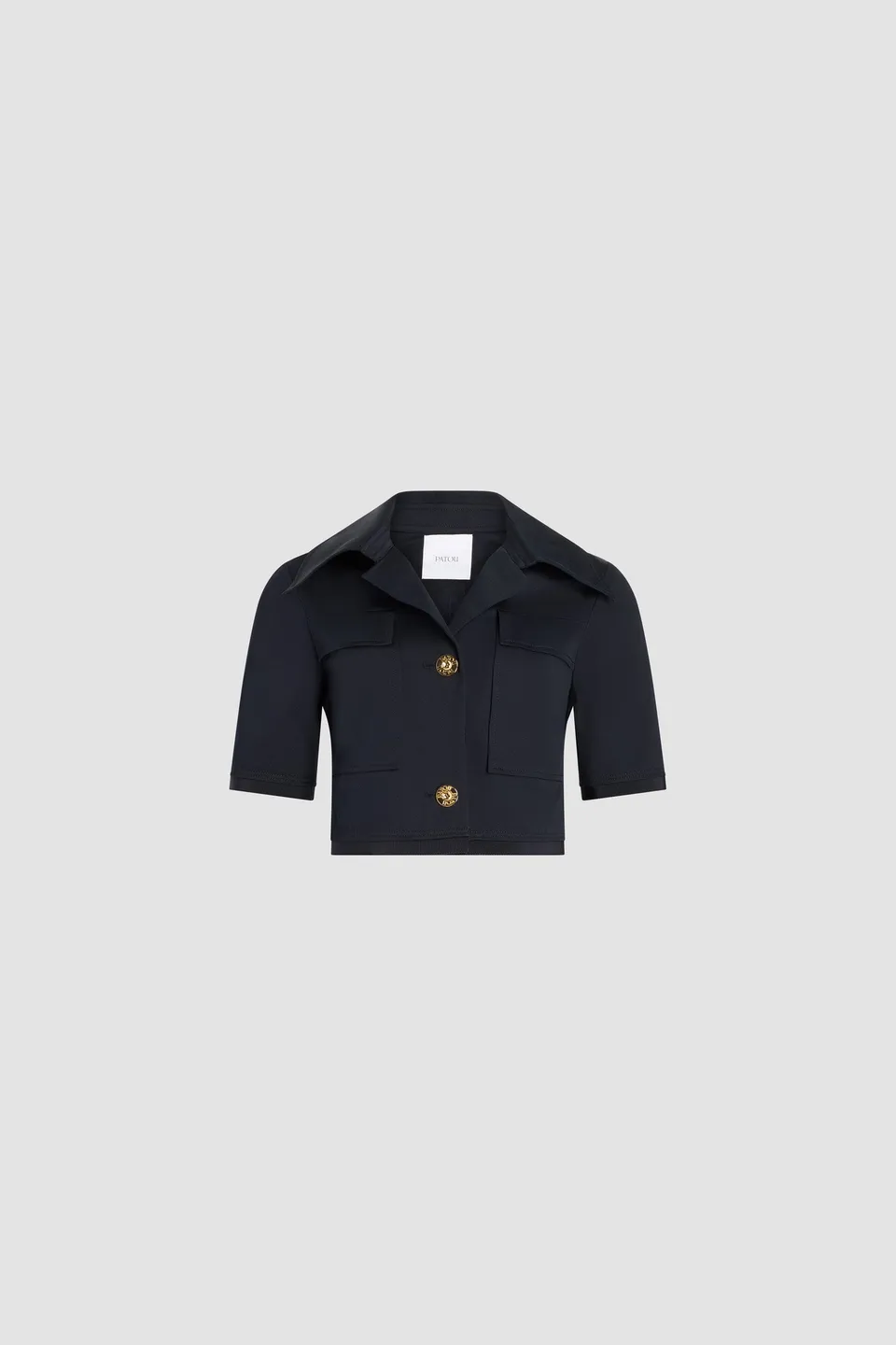 Patou Jackets JA048 veste coton bleu nuit 38