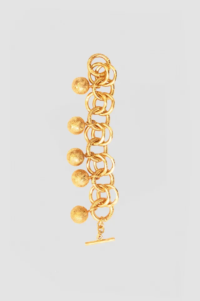 Patou JW124 bracelet chaîne laiton doré Gold