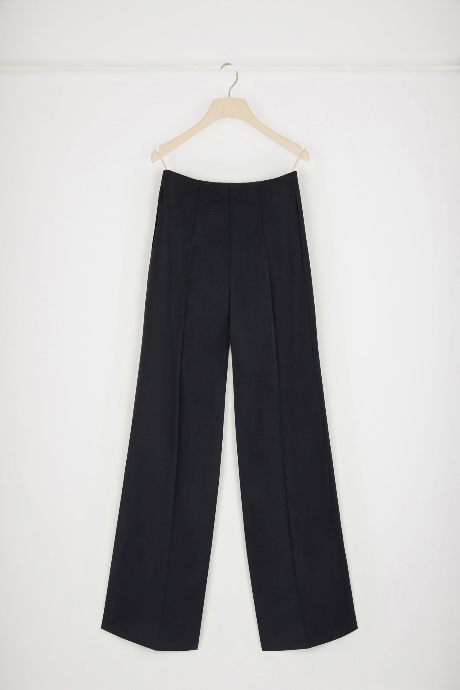 Patou TR002 pantalon droit laine bleu nuit