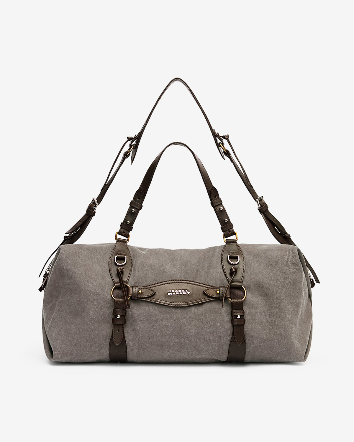Isabel Marant Tilpa Weekender sac noir fumé toile cuir