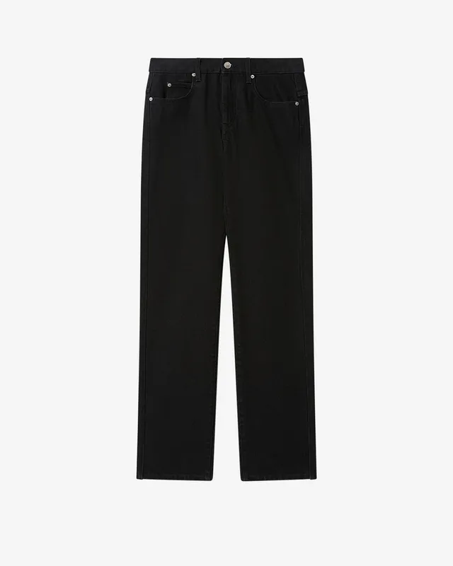 Isabel Marant Lewys jean noir délavé coupe fitted