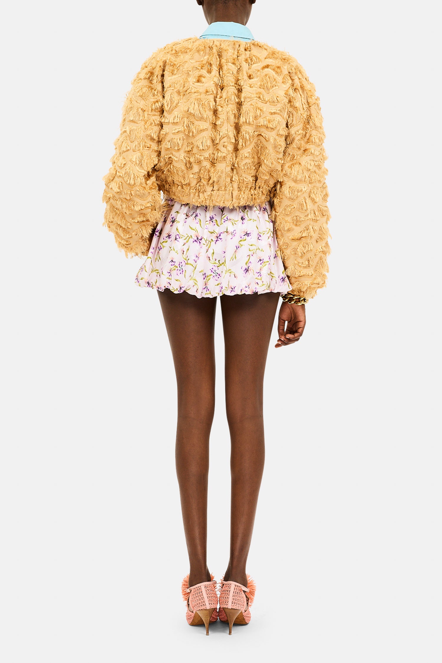 Ulla Johnson Zinnia Short Heliotrope soie