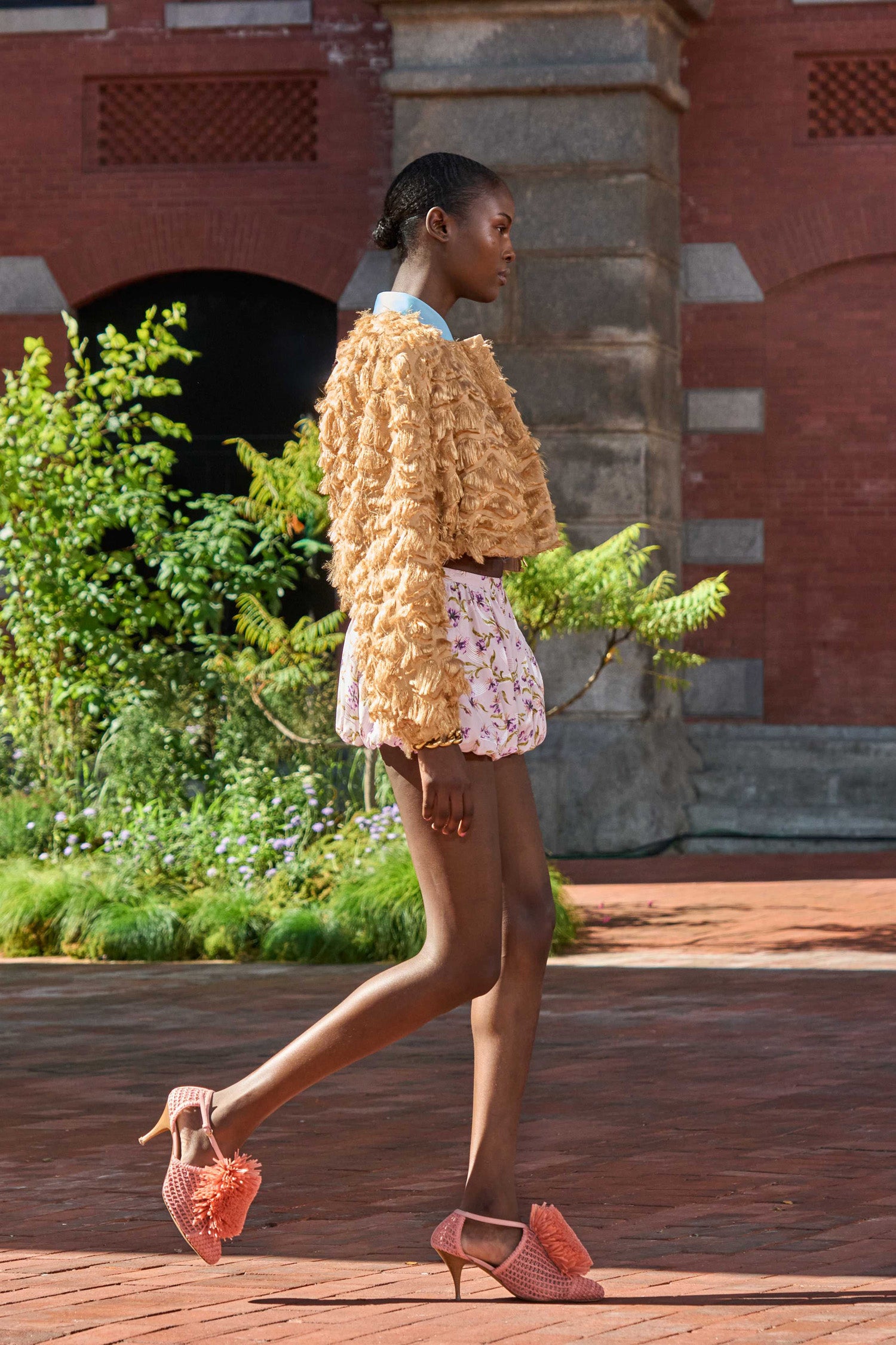 Ulla Johnson Zinnia Short Heliotrope soie
