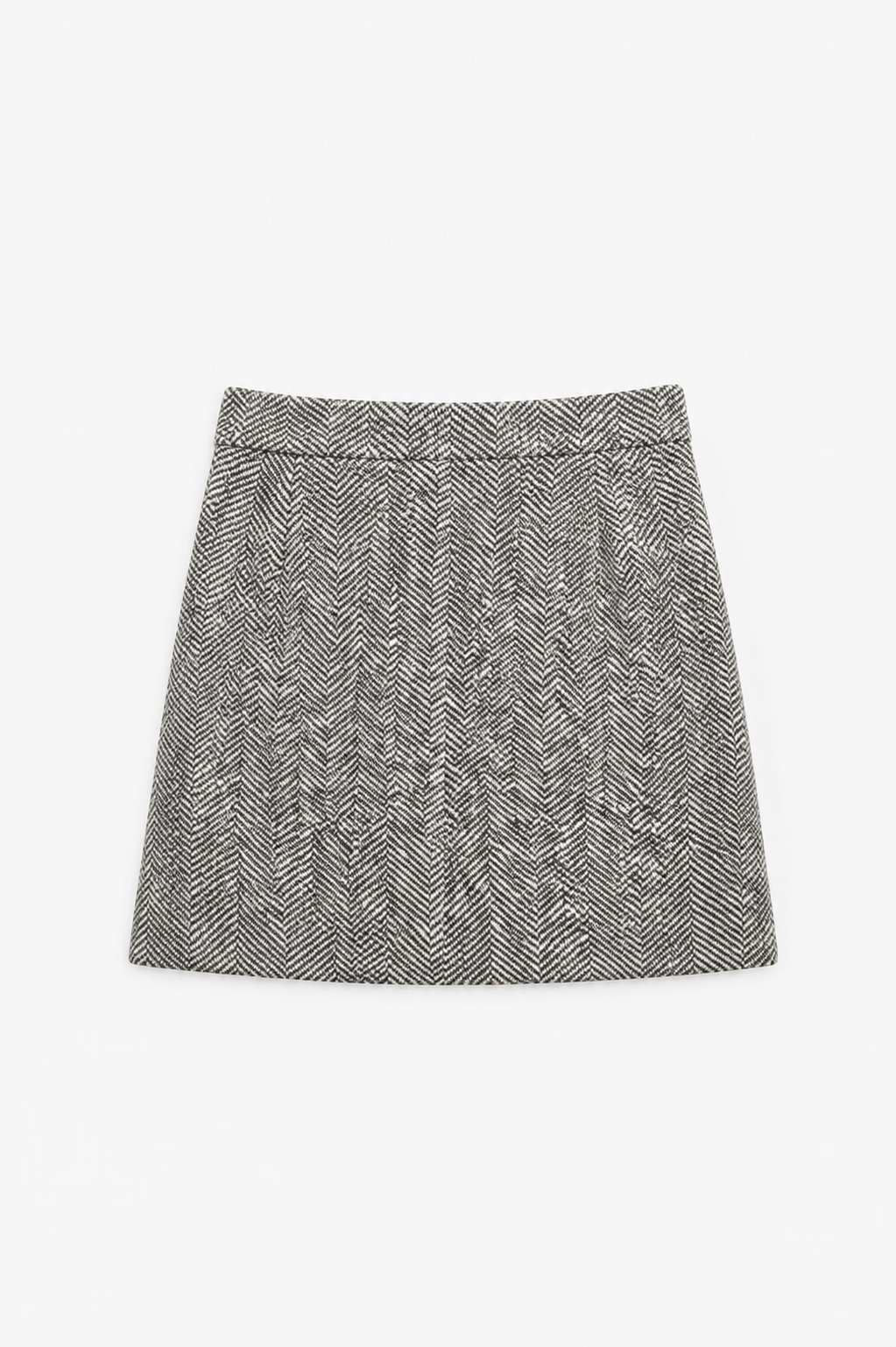 Paul & Joe Julie jupe courte chevron laine vierge