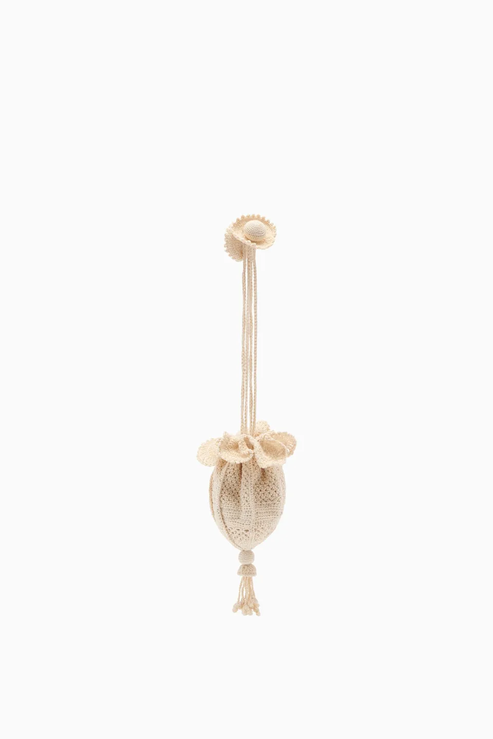 Ulla Johnson Mermaid PF261199 pochette crochet Natural coton