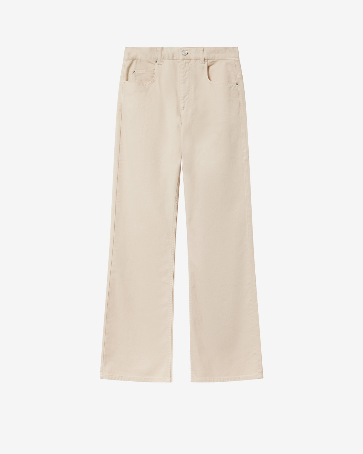 Isabel Marant Belvira jean bootcut écru fluide