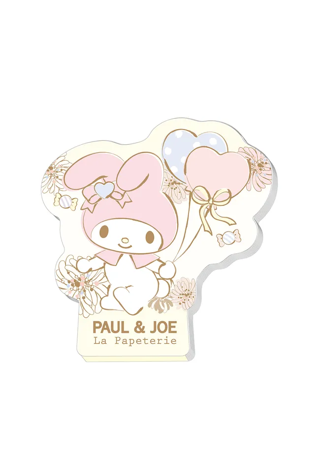 Paul & Joe Papeterie pense-bête lapin My Melody blanc beige