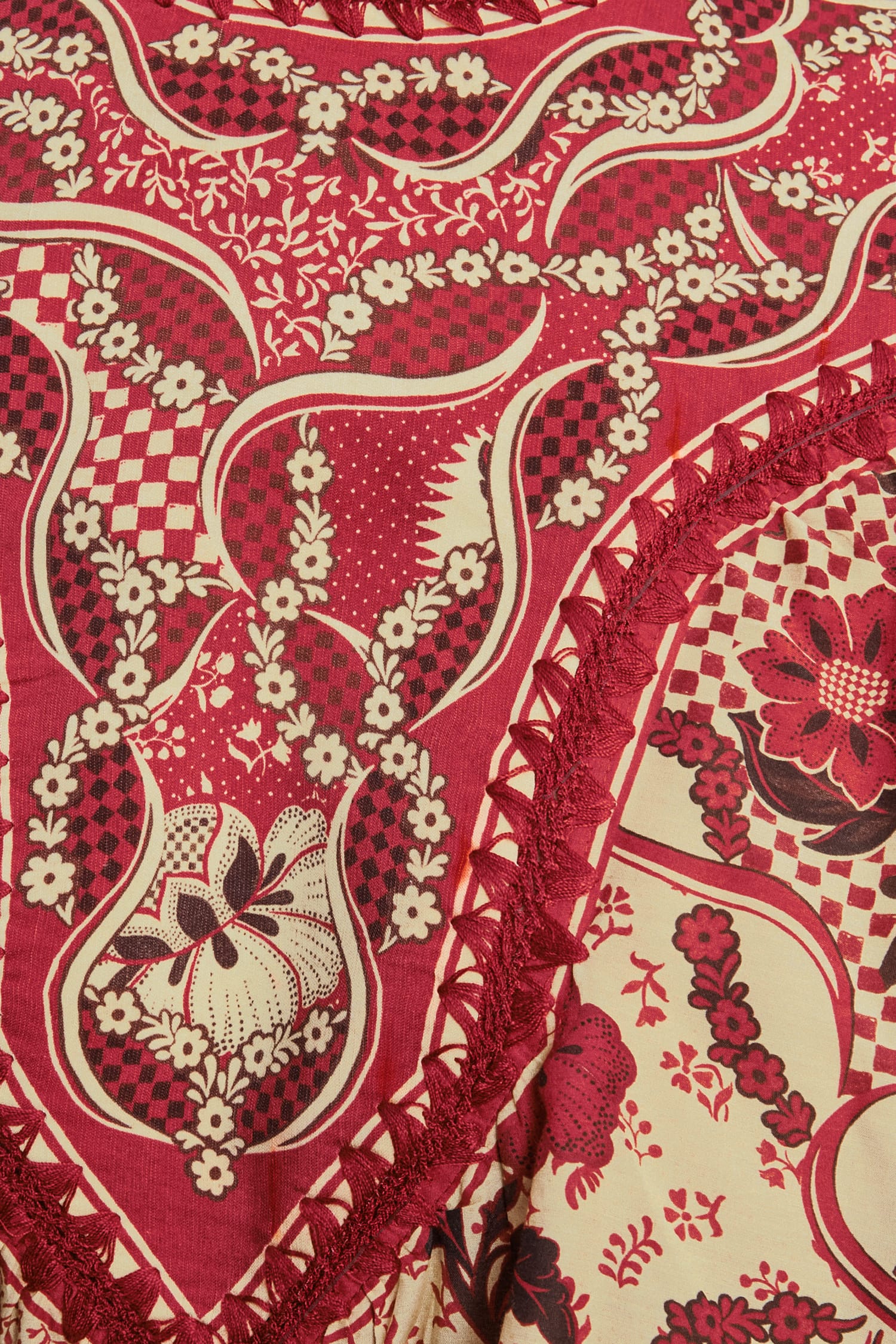 Alemaïs Kenny blouse viscose lin floral