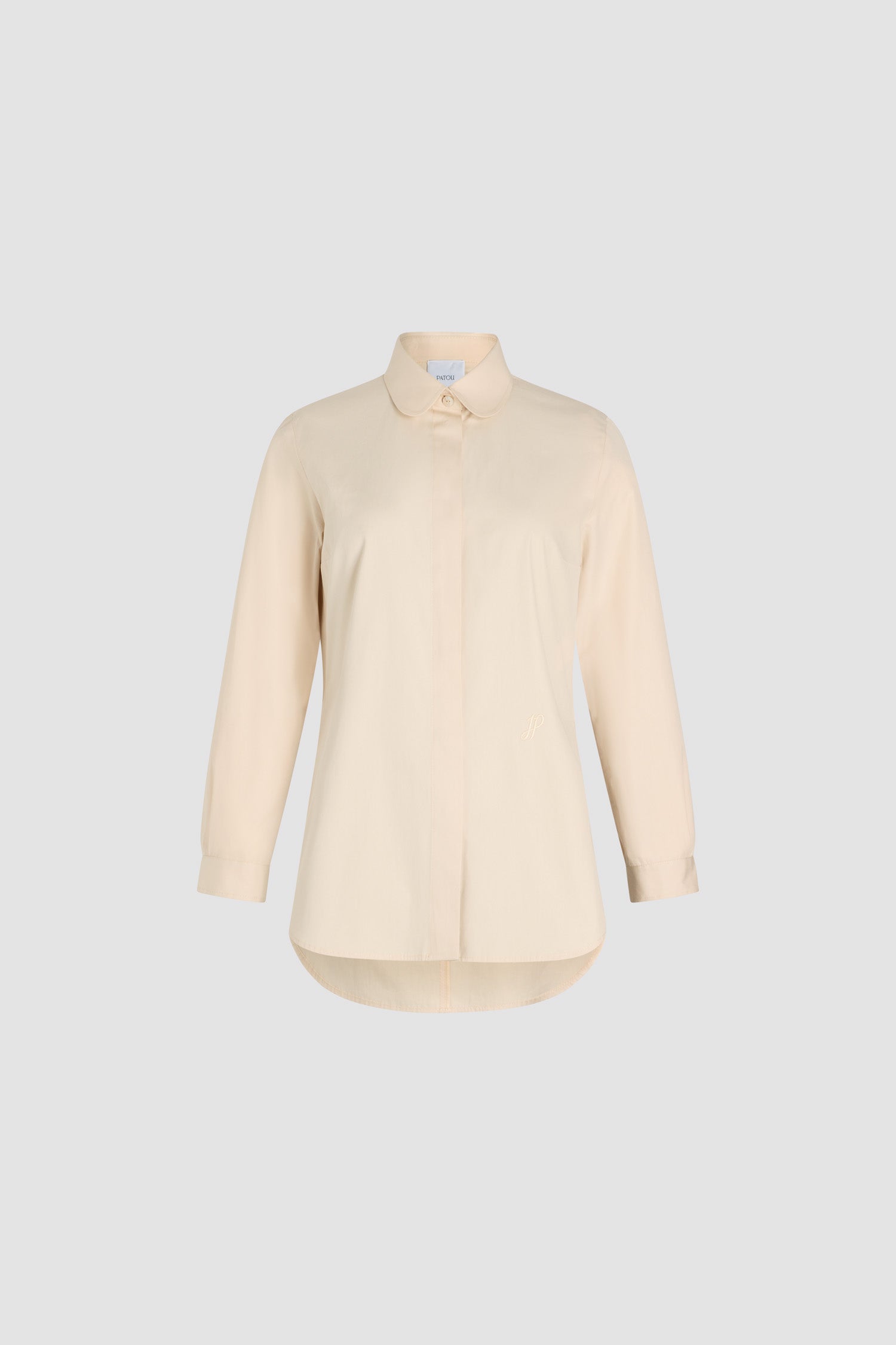 Patou BL039 chemise coton bio beige Tapioca 34-44