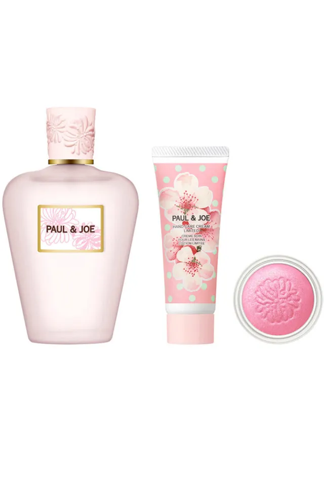 Paul & Joe Corps Sakura set brume crème mains fard