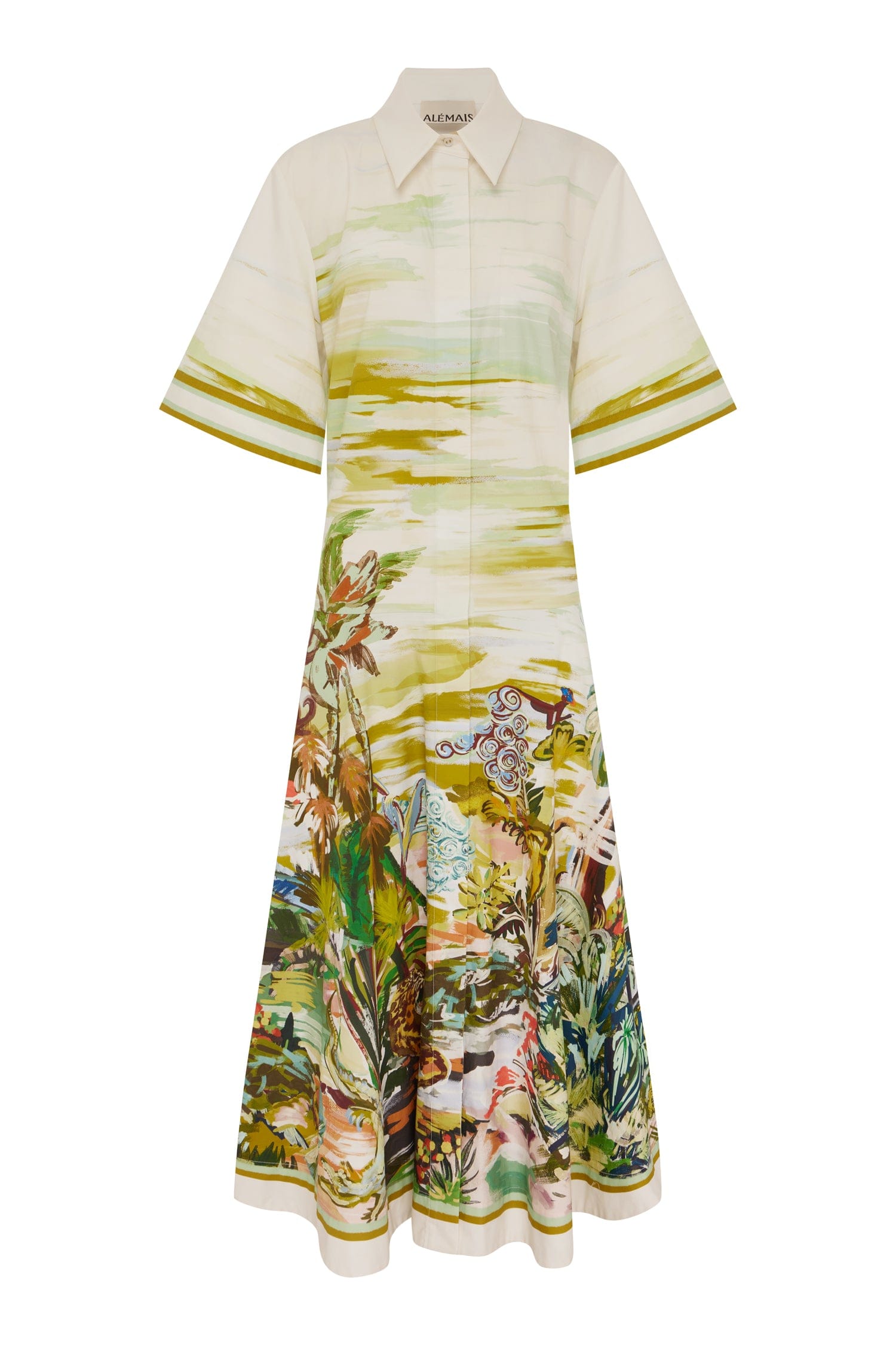 Alemäis Jungle Boogie Shirtdress robe chemise coton bio