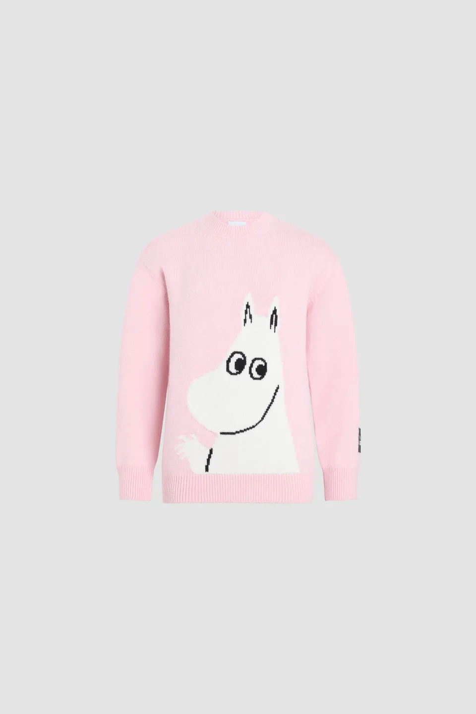 Patou Moomin KN310 pull laine rose clair XS-XL