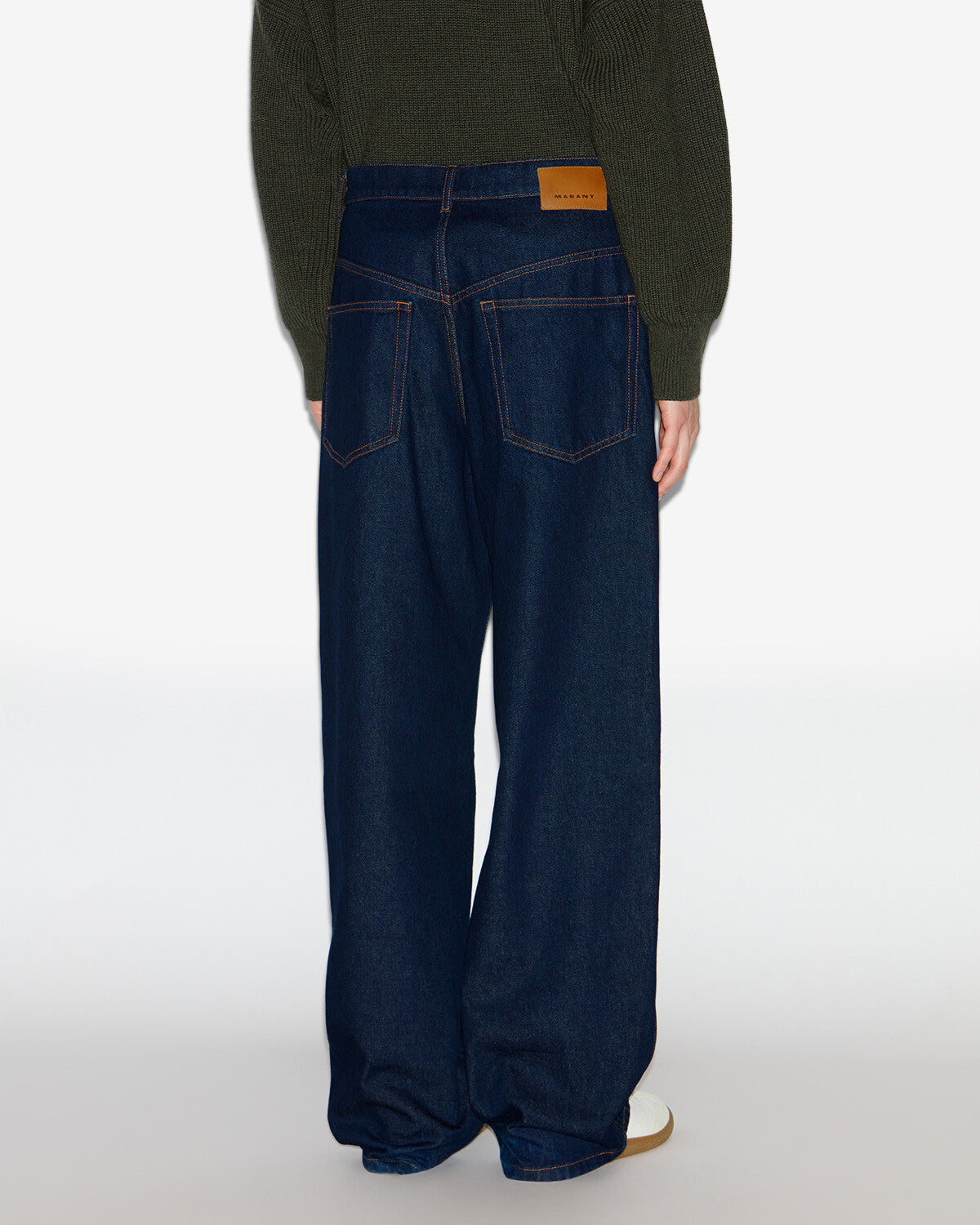 Isabel Marant Jameson jean foncé nuit denim brut