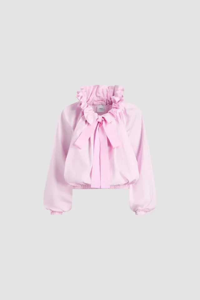 Patou TO017 La Patou blouse coton Pink Pearl