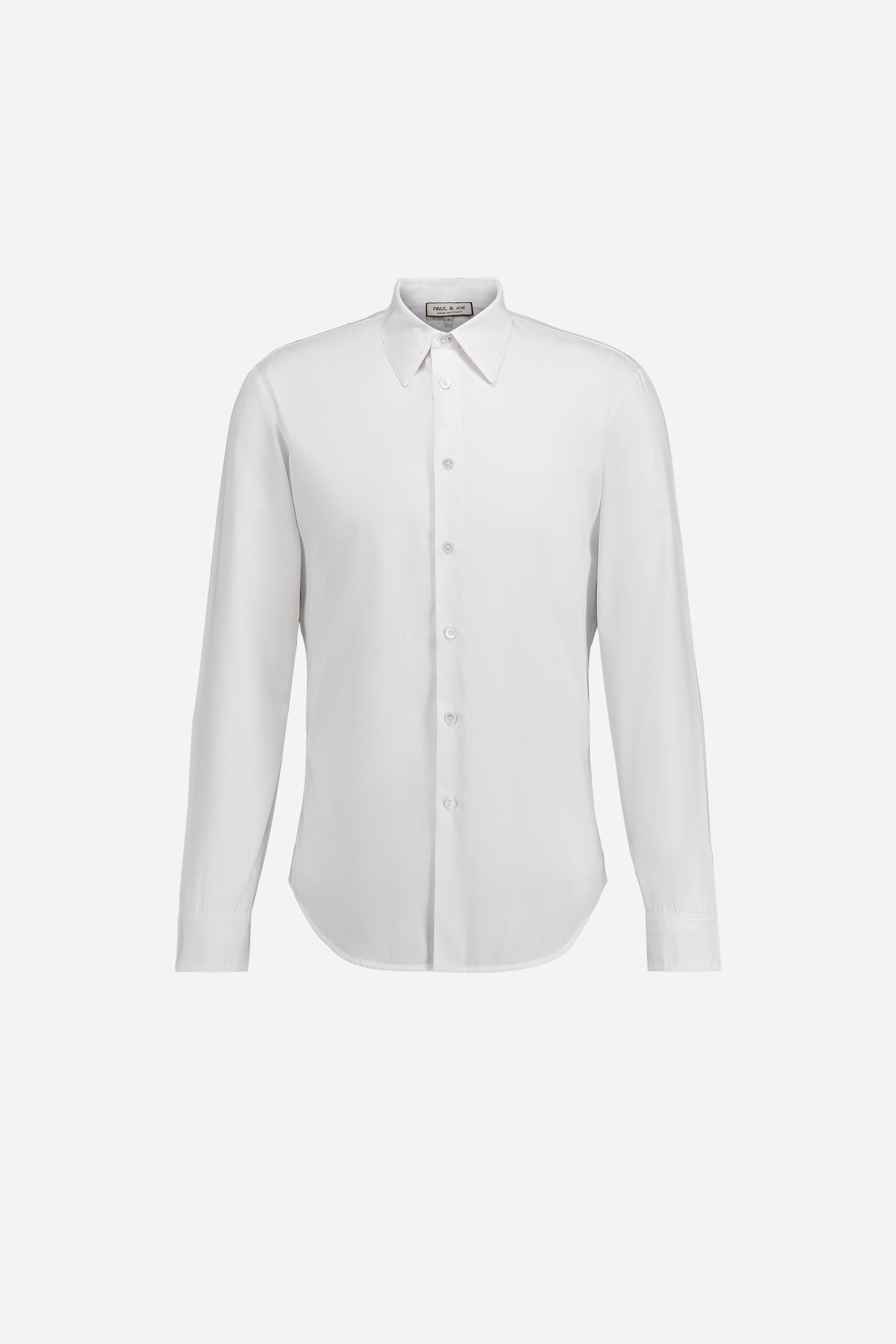 Paul & Joe Cosma chemise droite blanche popeline coton