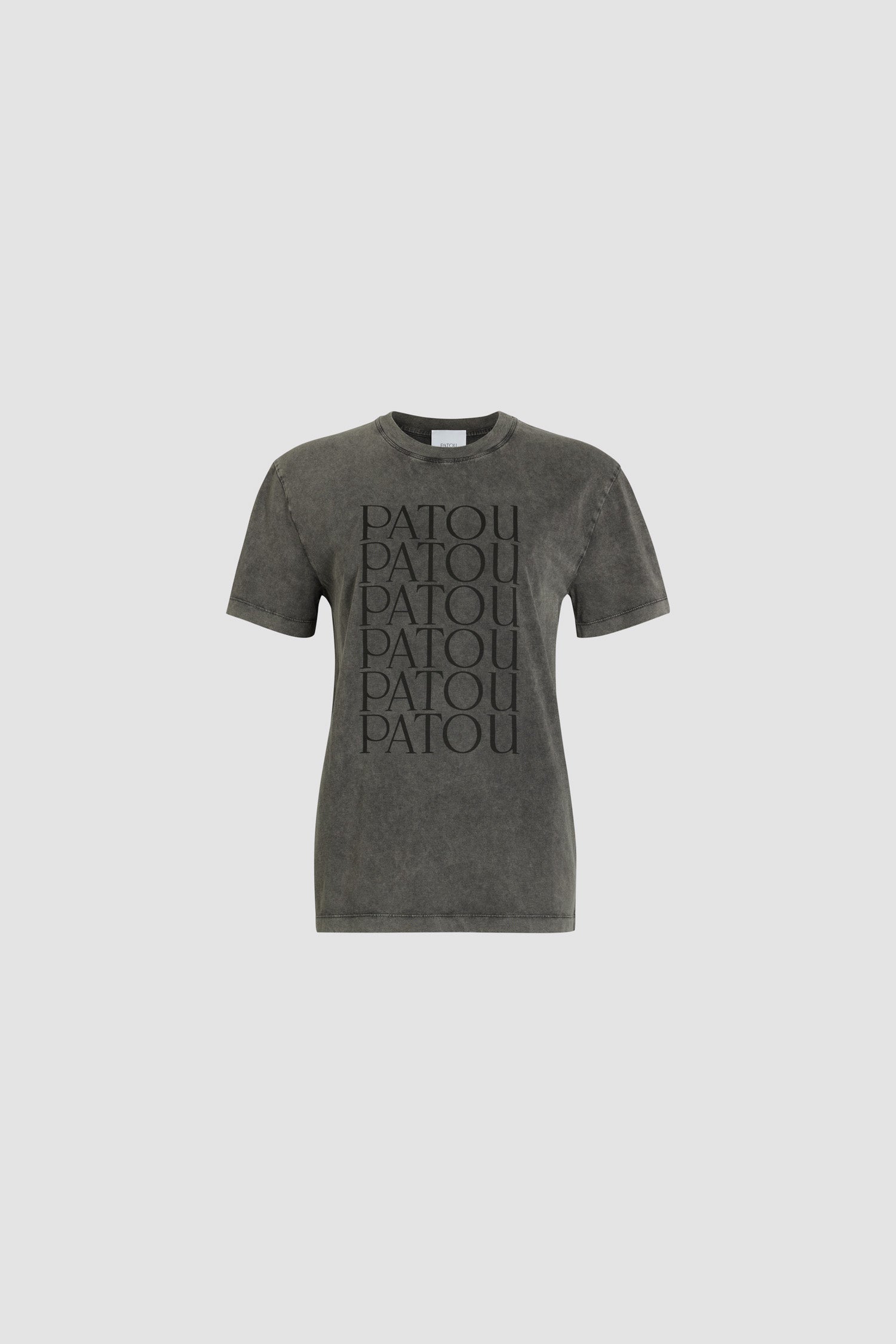 Patou H24JE1219999959A t-shirt anthracite coton bio