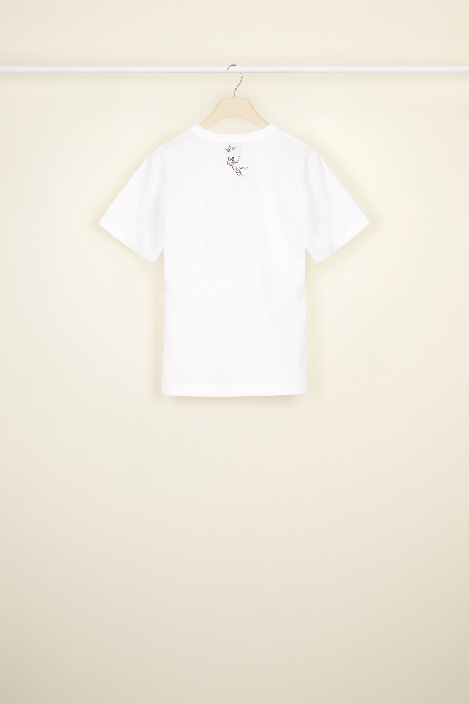 Patou Stories and Tales JE0449999001W t-shirt blanc coton bio
