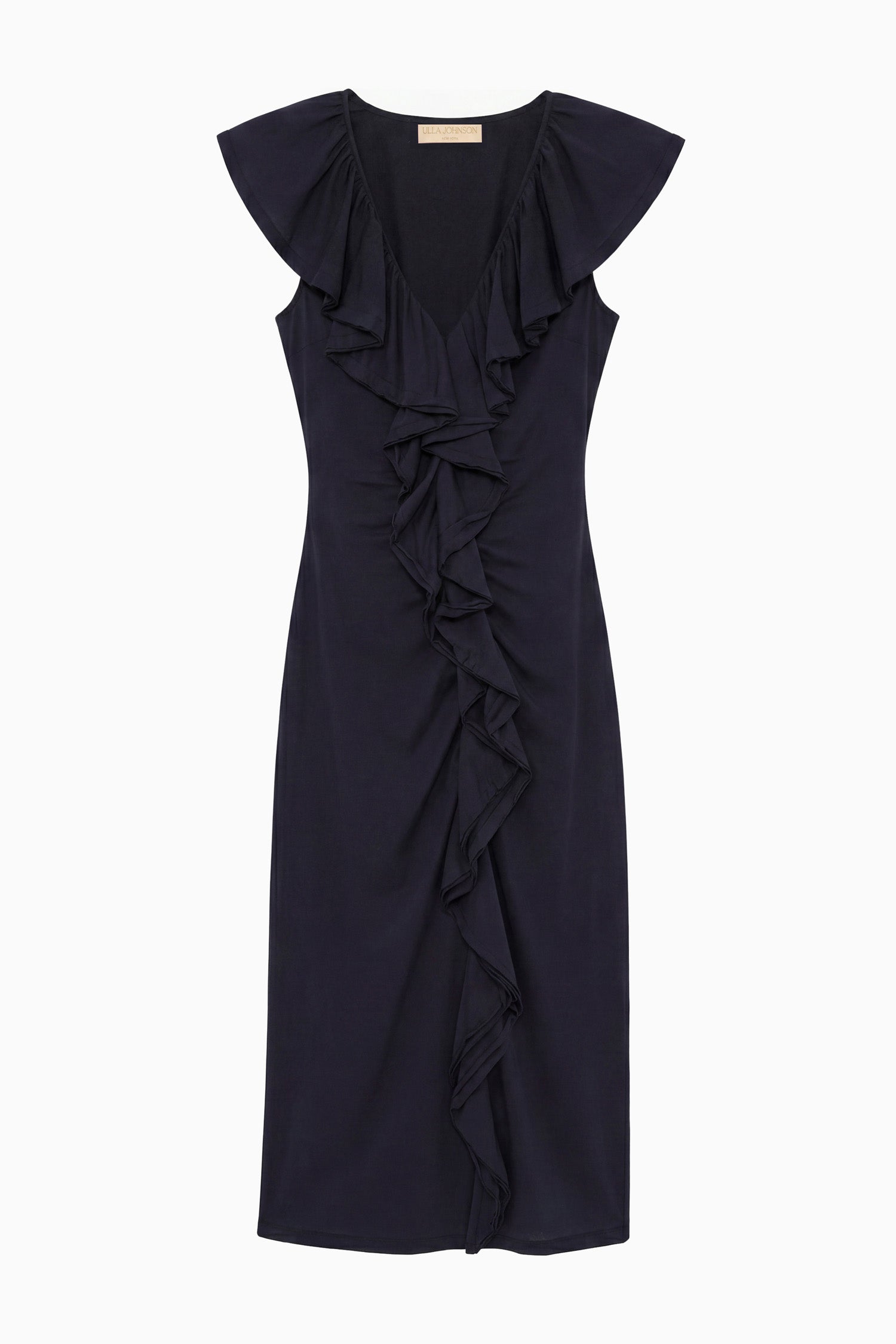 Ulla Johnson Chiara PF260800 Robe Midnight coton bio