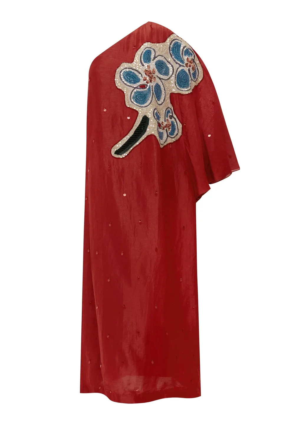 Alemäis Scarlet Embellished robe longue rouge taille 4
