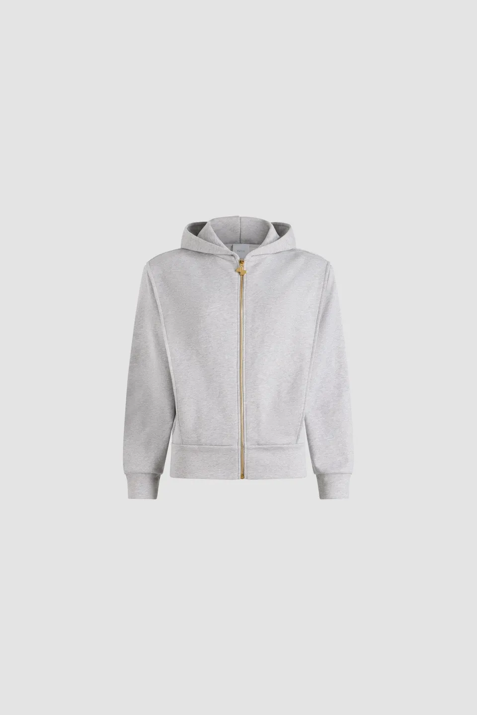 Patou P25JE1569985913P hoodie zippé gris coton taille M