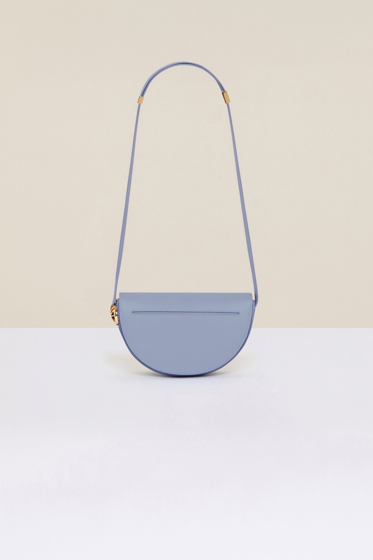 Patou P22BA0015001626B sac cuir bleu ciel