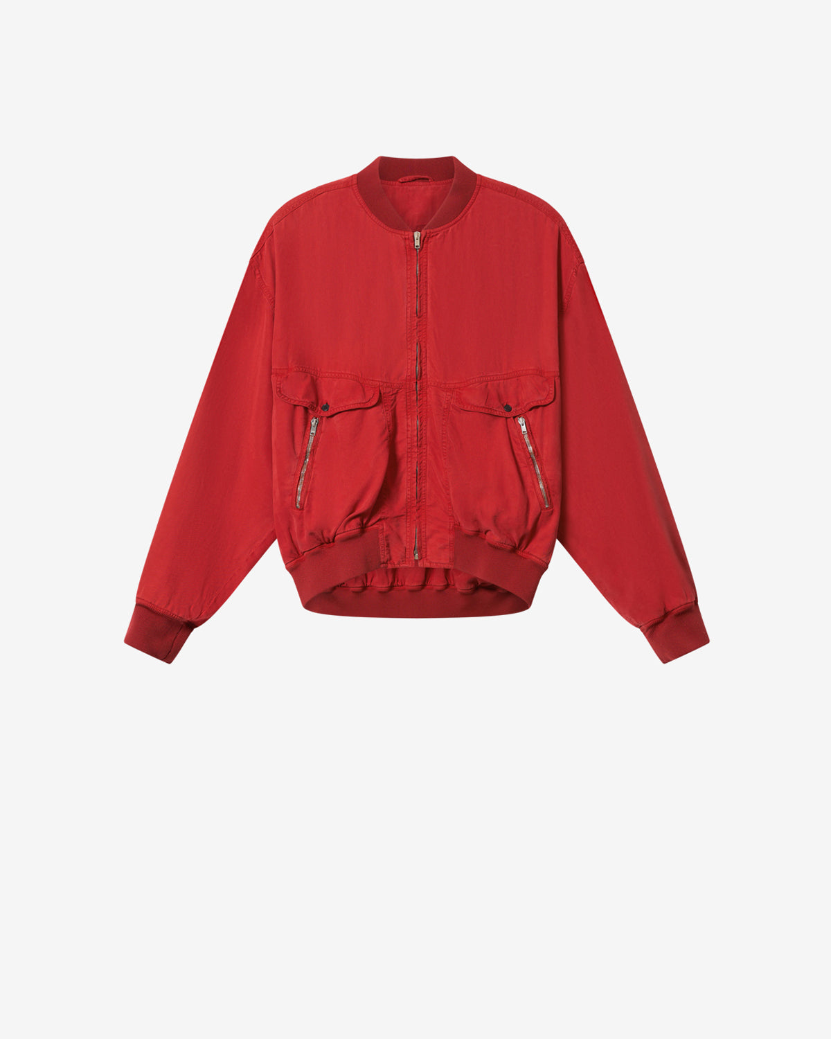 Isabel Marant Sabastian VE0808HA-D4I02H veste rouge oversize