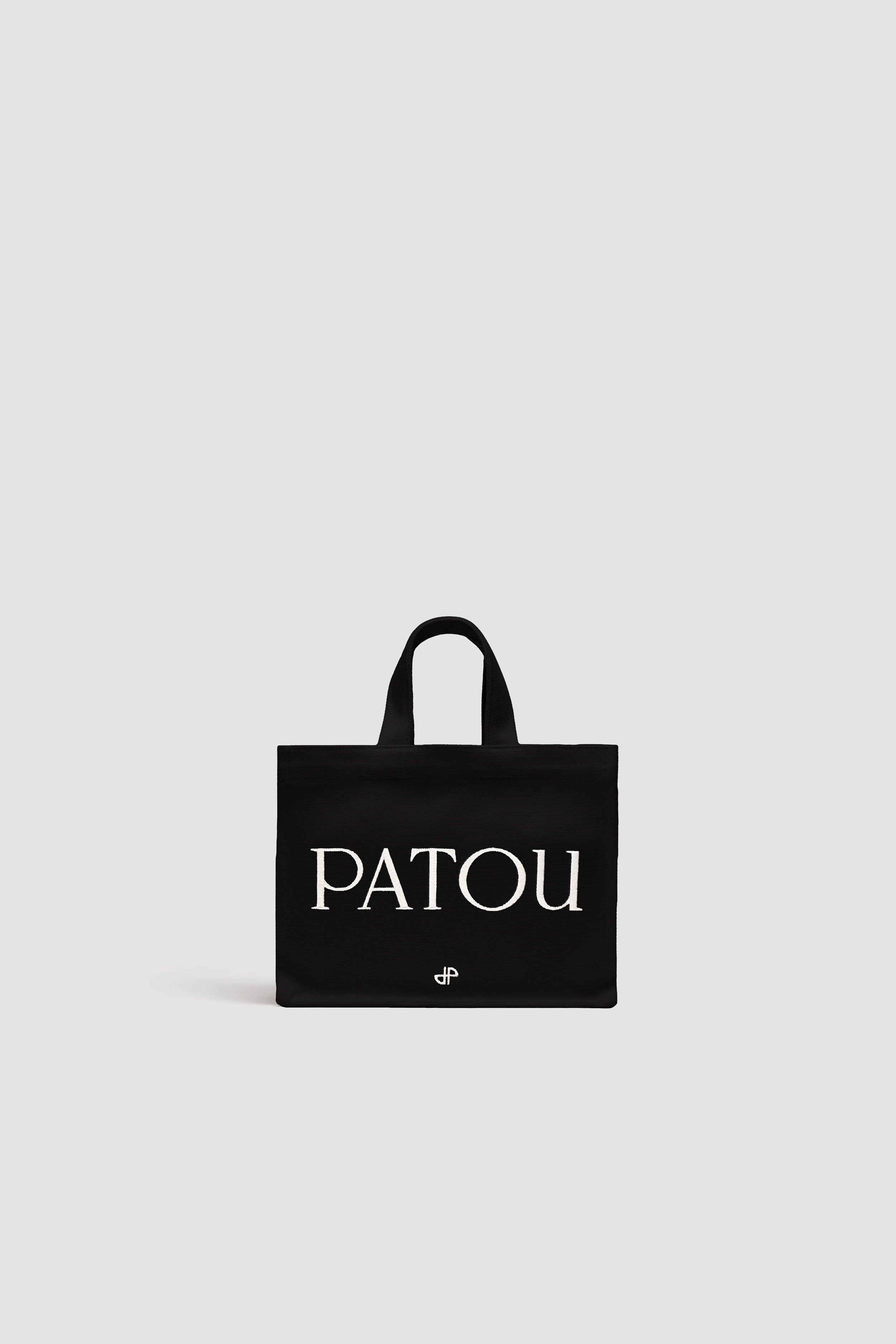 Patou Bags tote small AC044 toile coton noire TU