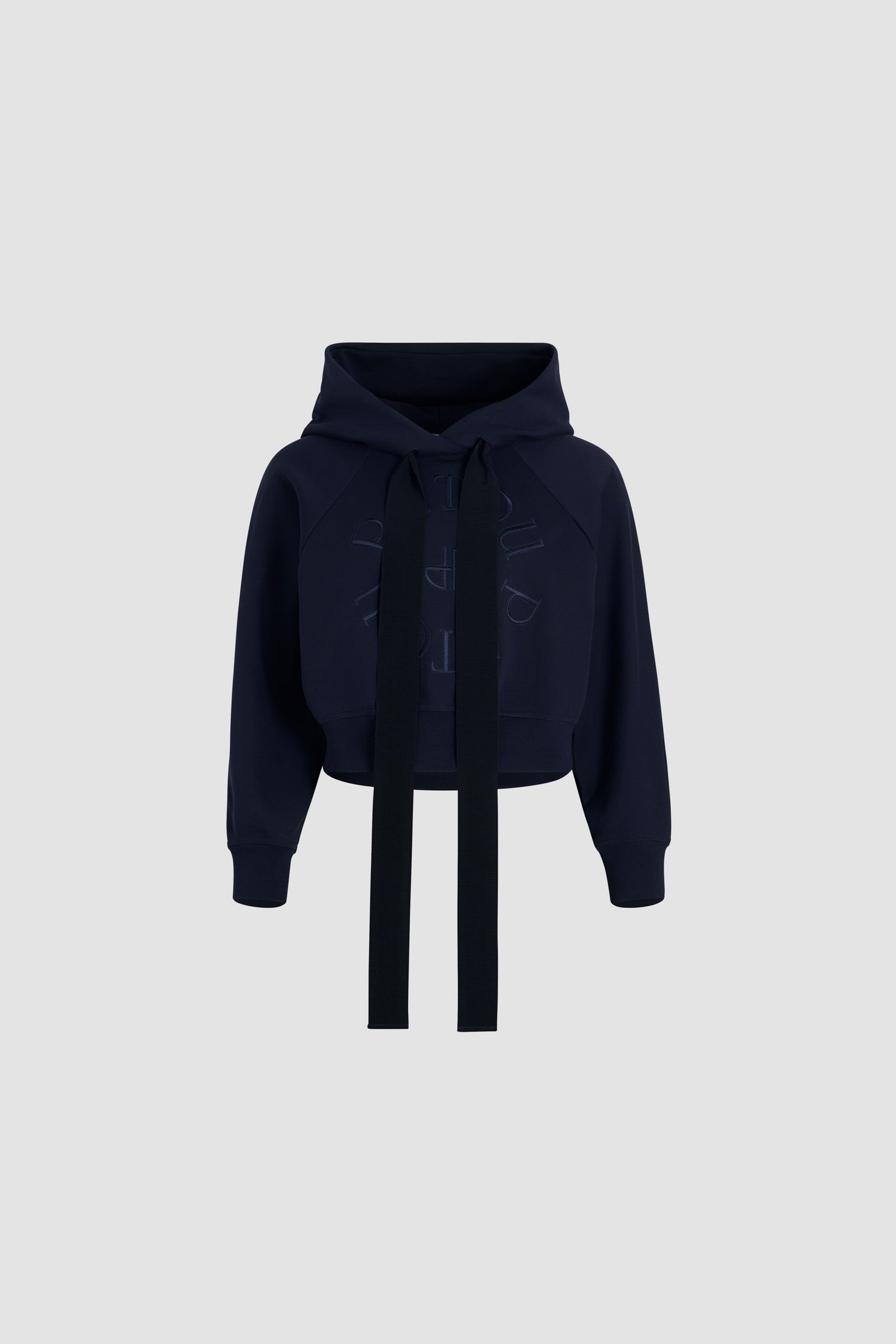 Patou JE069 sweat capuche Navy Black taille M coton bio