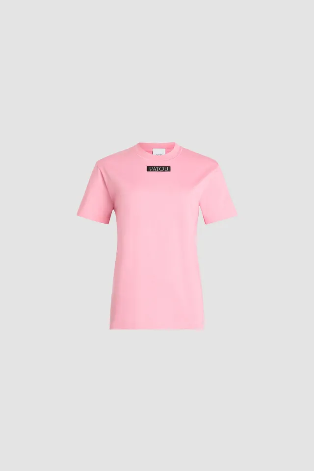 Patou JE187 t-shirt coton bio rose Pink Pearl