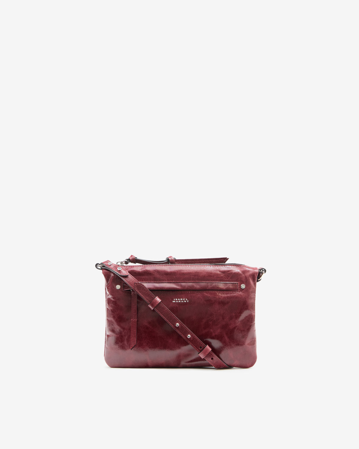 Isabel Marant Winna BF0130FA-D1C22M Sac bordeaux cuir