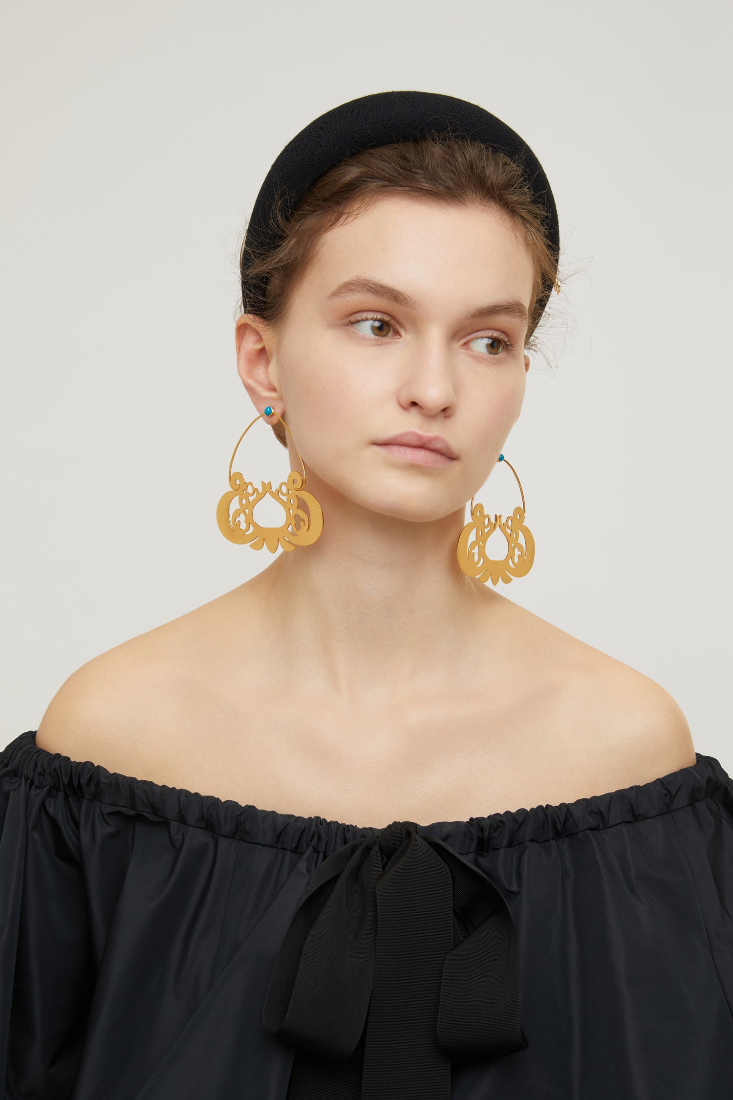Patou Jewellery A21JW0711000622B créoles perles Bleu