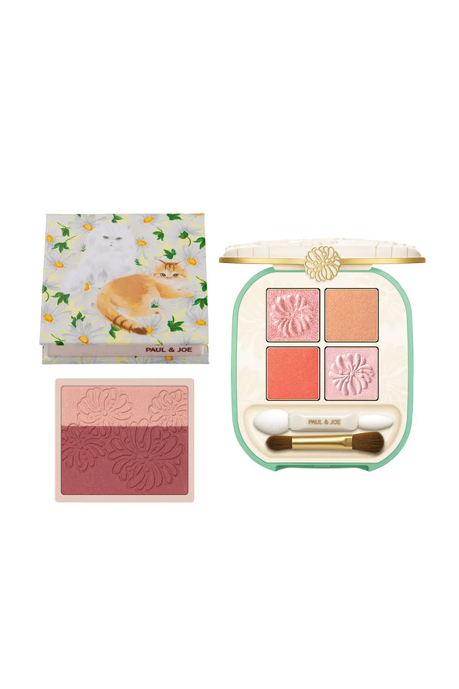 Paul & Joe Yeux Set blush et ombre à paupières palette rosée