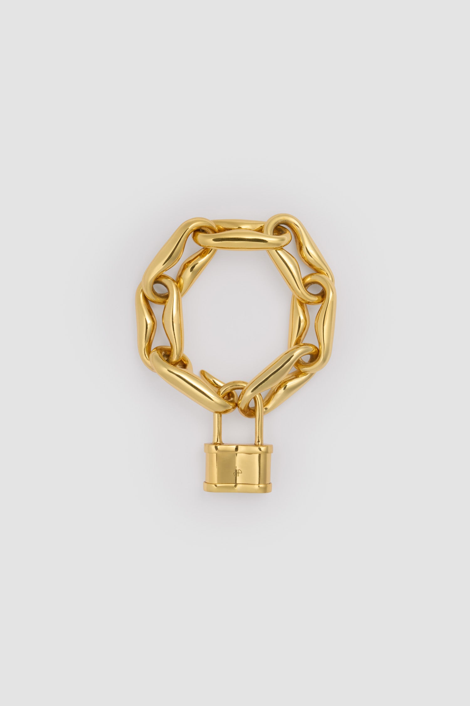 Patou H25JW1661002299G bracelet laiton doré cadenas