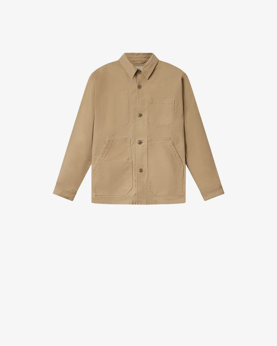 Isabel Marant Ardy VE0679HB veste coton beige